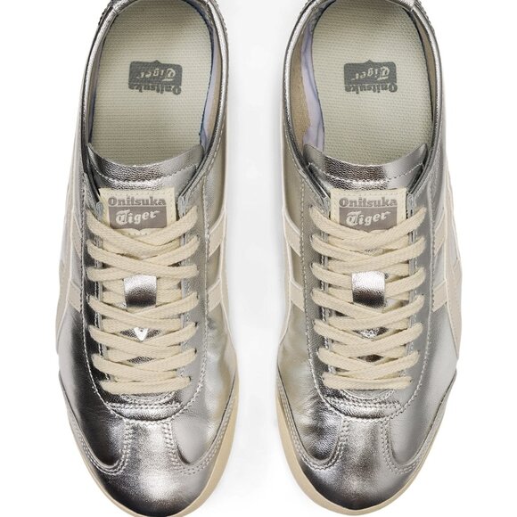 NWT - Onitsuka Tiger Mexico 66 - Silver/White - US W 7 / M 5.5 - Picture 4 of 8